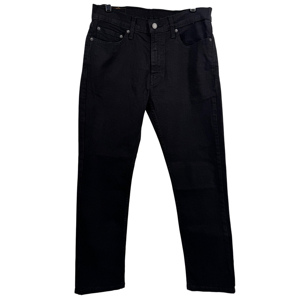 Levis 511 Slim Fit Black Denim Jeans Mens W32 L29 04511-5382